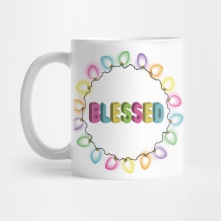 Blessed - Light Bulbs Mug